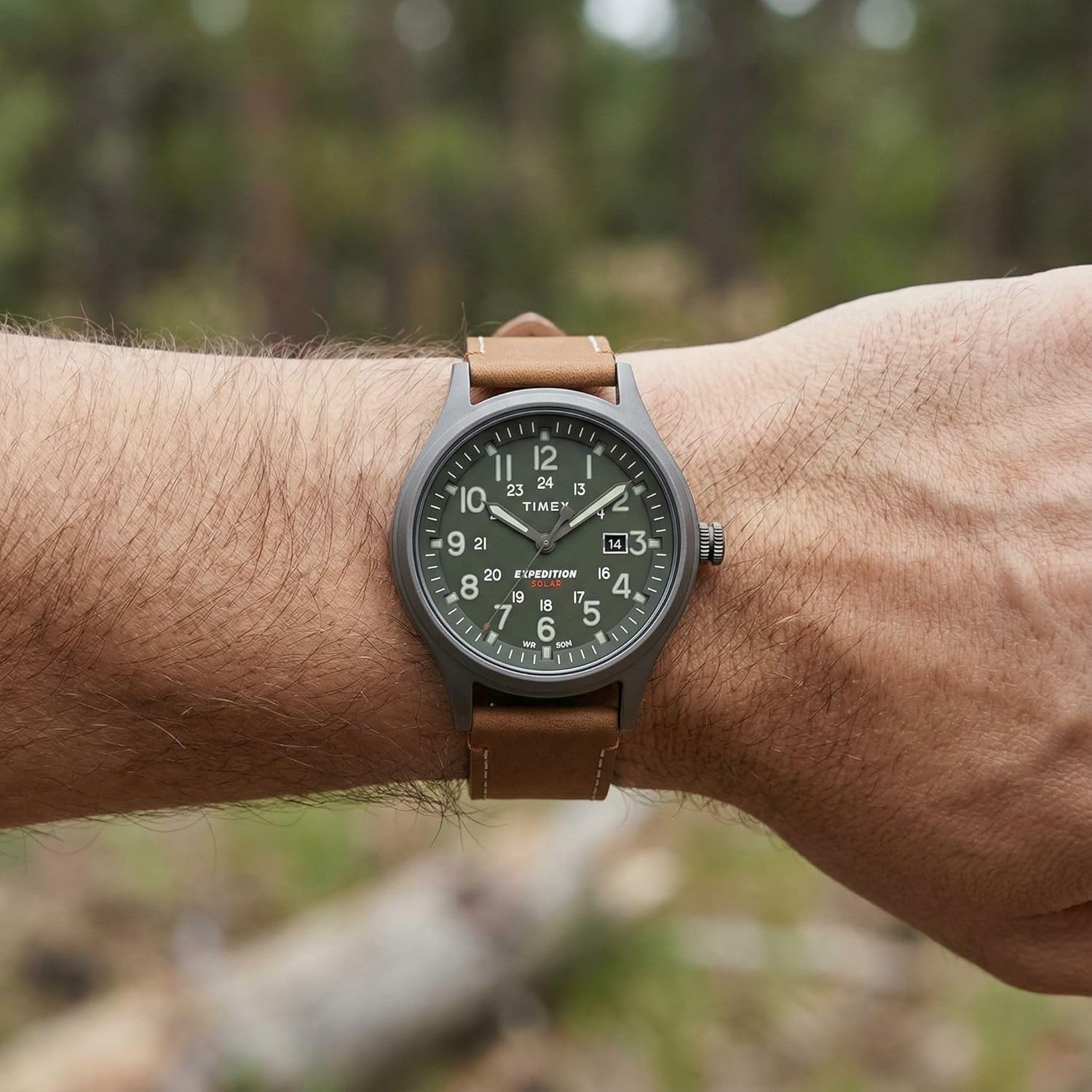 image:imageTimex Mens Expedition Scout 40mm WatchTanGrayGunmetal