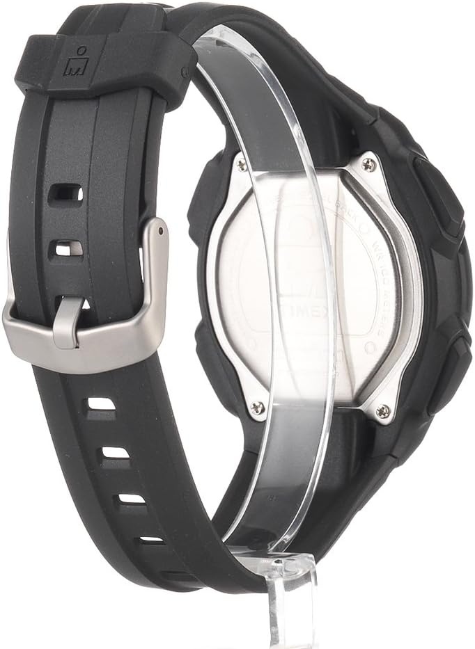 image:imageTimex Mens Ironman Triathlon Classic 30 38mm WatchBlackDigital GrayBlack
