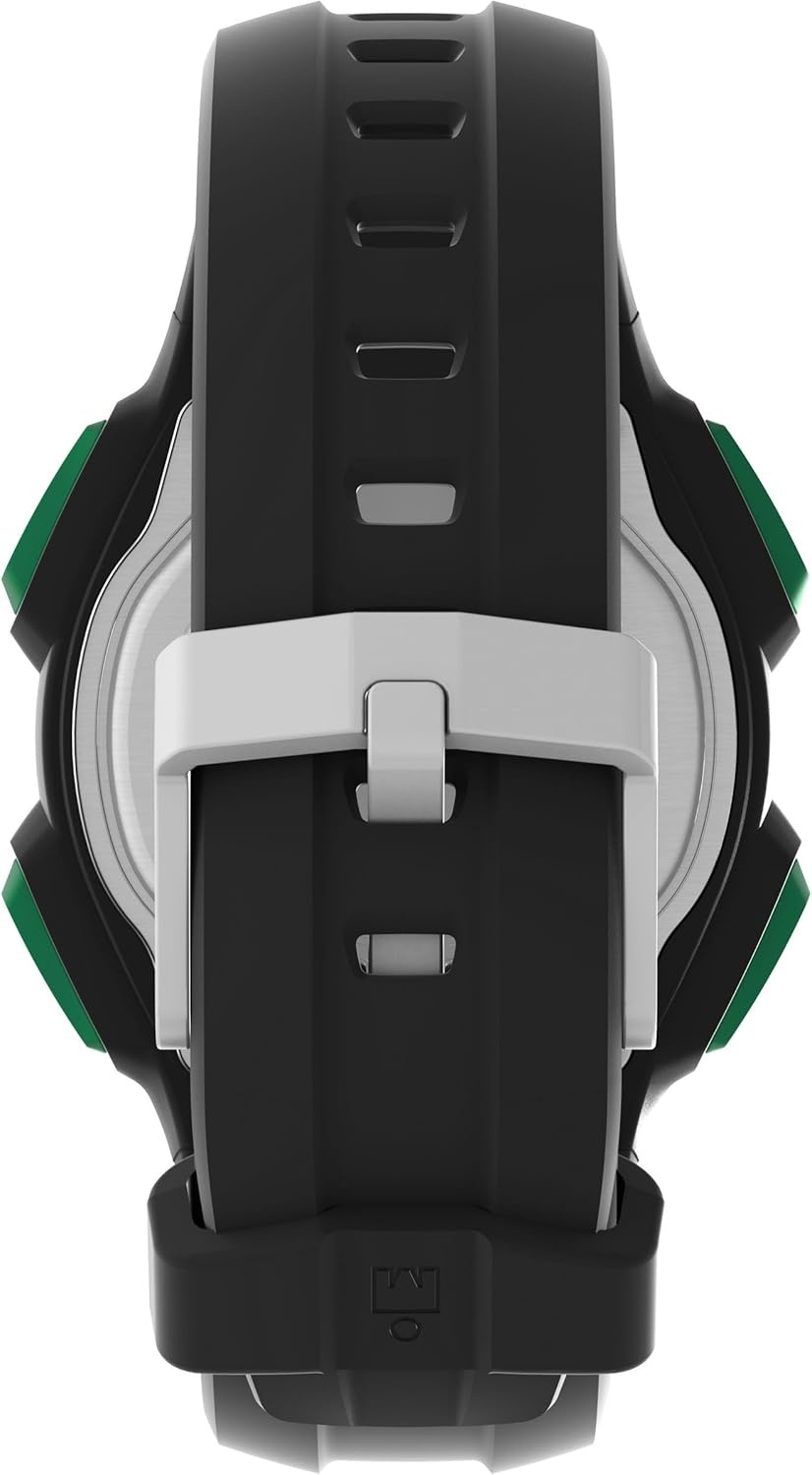 image:imageTimex Mens Ironman Triathlon Classic 30 41mm WatchBlackDigitalBlackGreen