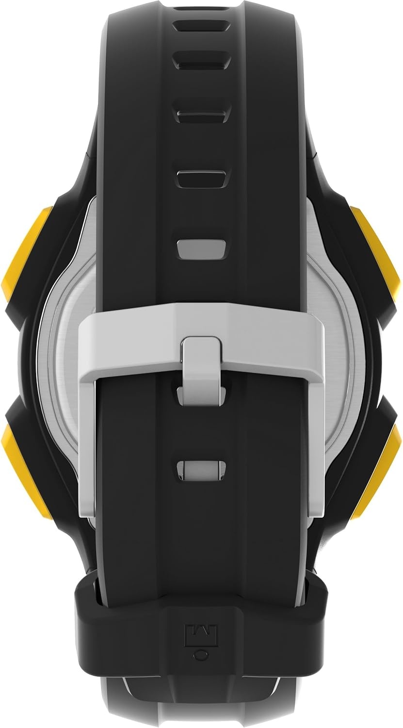 image:imageTimex Mens Ironman Triathlon Classic 30 41mm WatchBlackDigitalBlackYellow