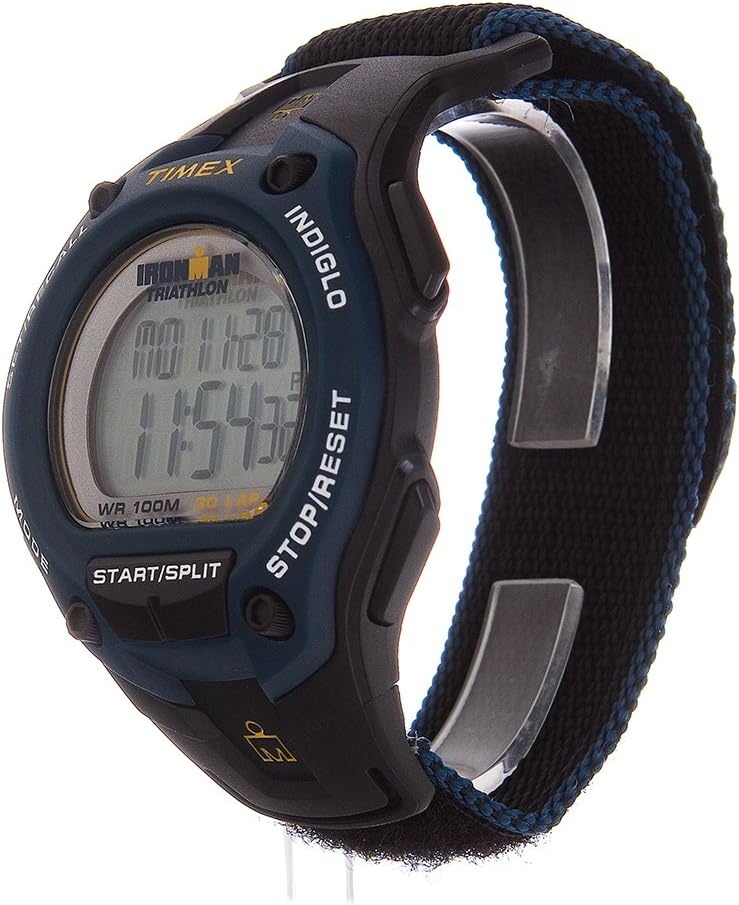 image:imageTimex Mens Ironman Triathlon Classic 30 Oversized 43mm WatchBlackBlue