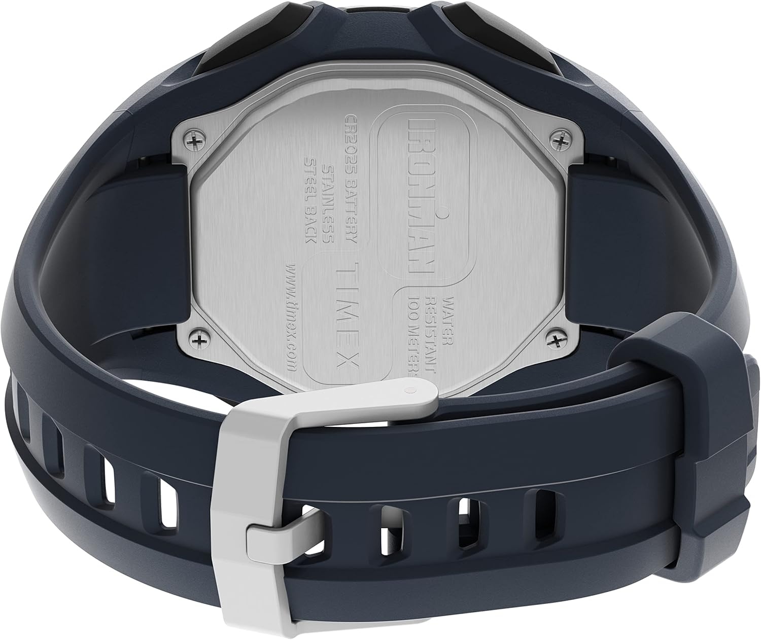 image:imageTimex Mens Ironman Triathlon Classic 30 Oversized 45mm WatchBlueGray