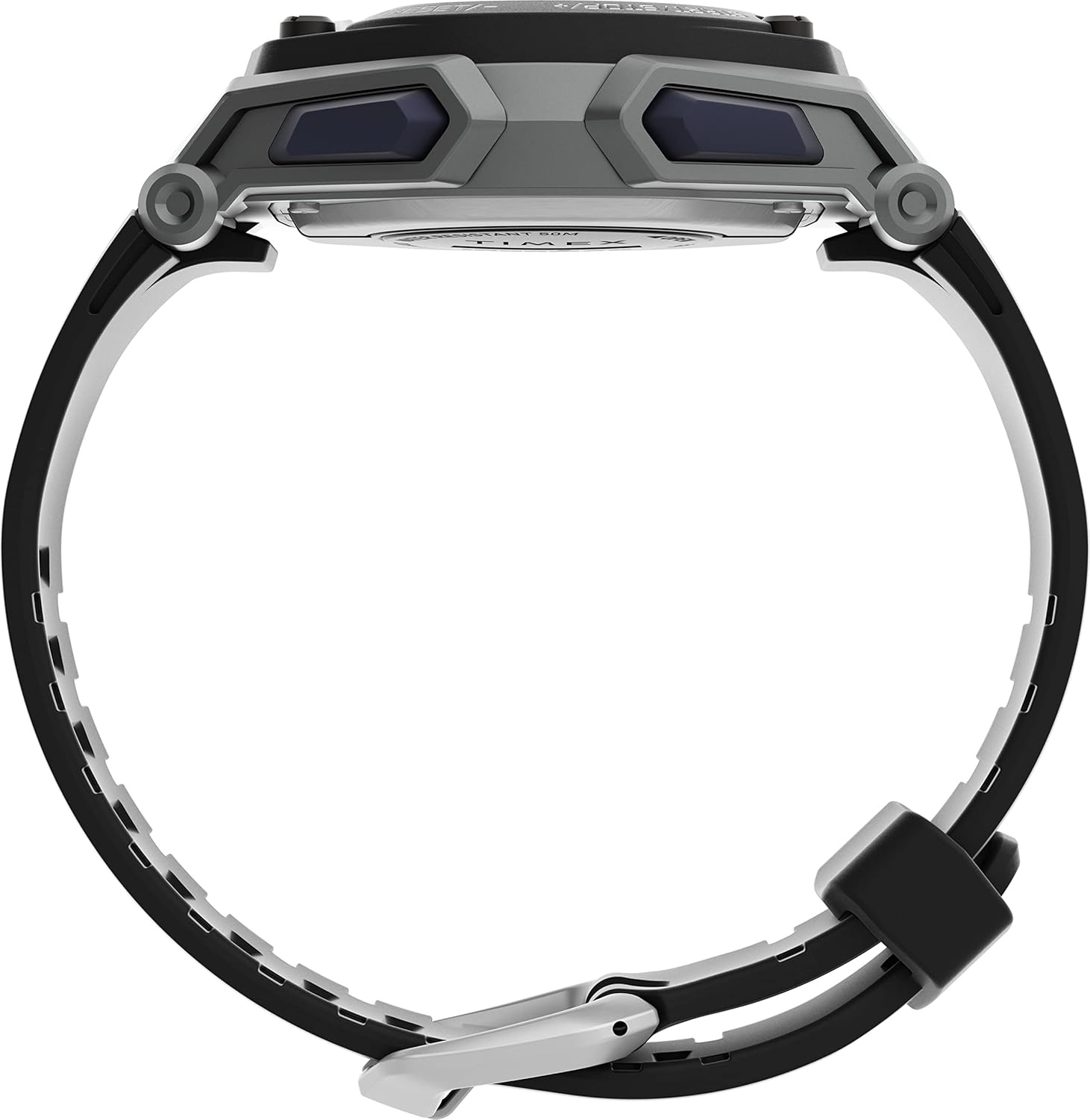 image:imageTimex Mens Ironman Triathlon Classic 43mm WatchBlackDigitalGrayGray