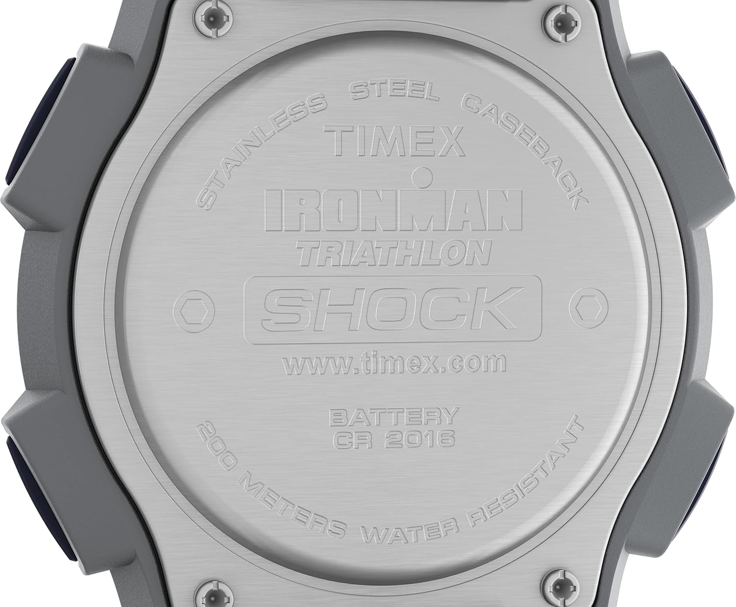 image:imageTimex Mens Ironman Triathlon Endure 30 Shock 42mm WatchBlackSilverTone