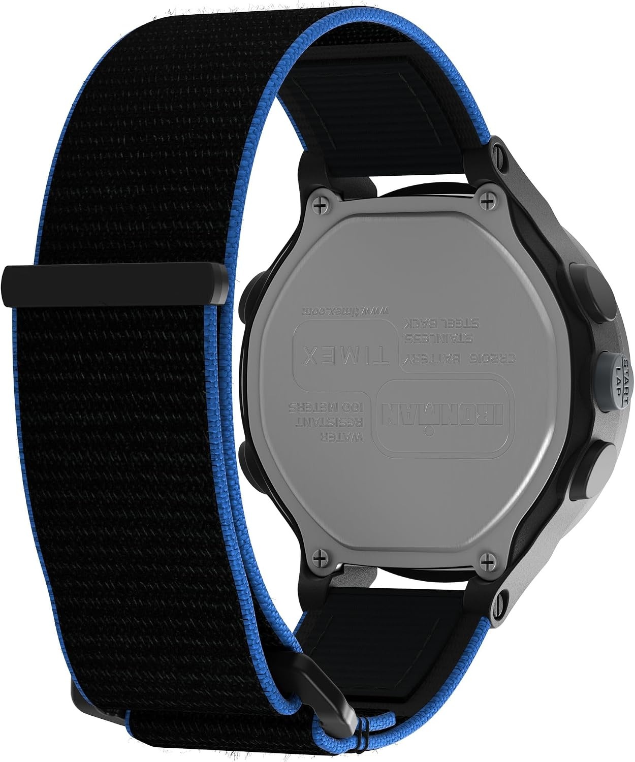 image:imageTimex Mens Ironman Triathlon T200 42mm WatchBlackBlackDigital
