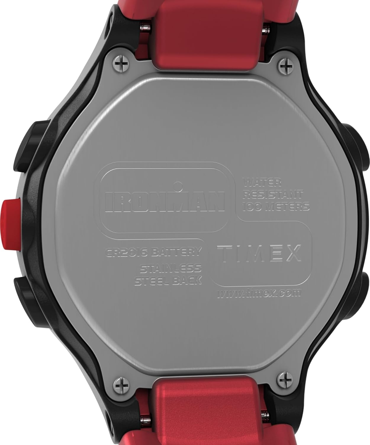image:imageTimex Mens Ironman Triathlon T200 42mm WatchRedBlackDigital