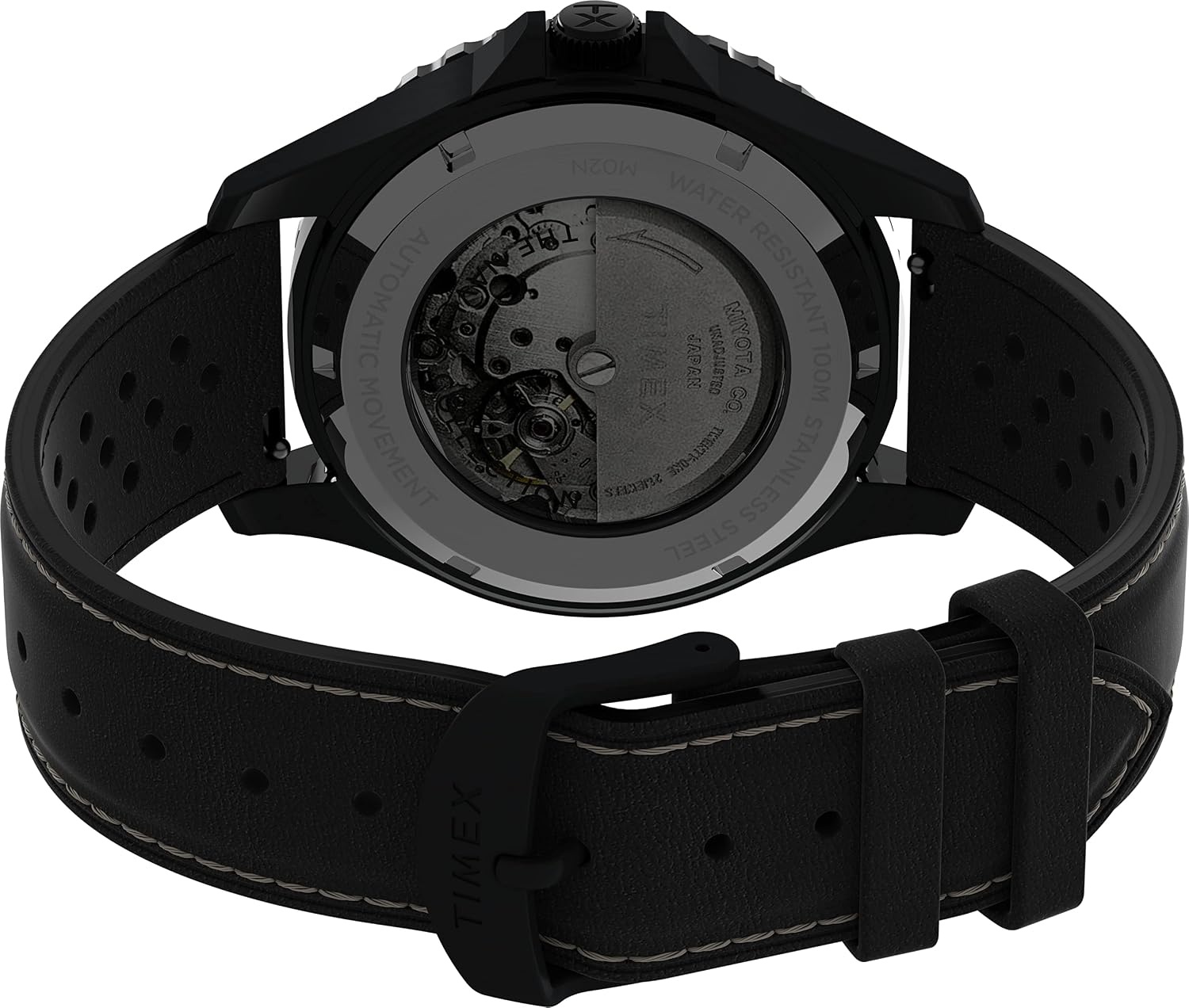 image:imageTimex Mens Navi XL 41mm WatchBlackBlackBlackBlue