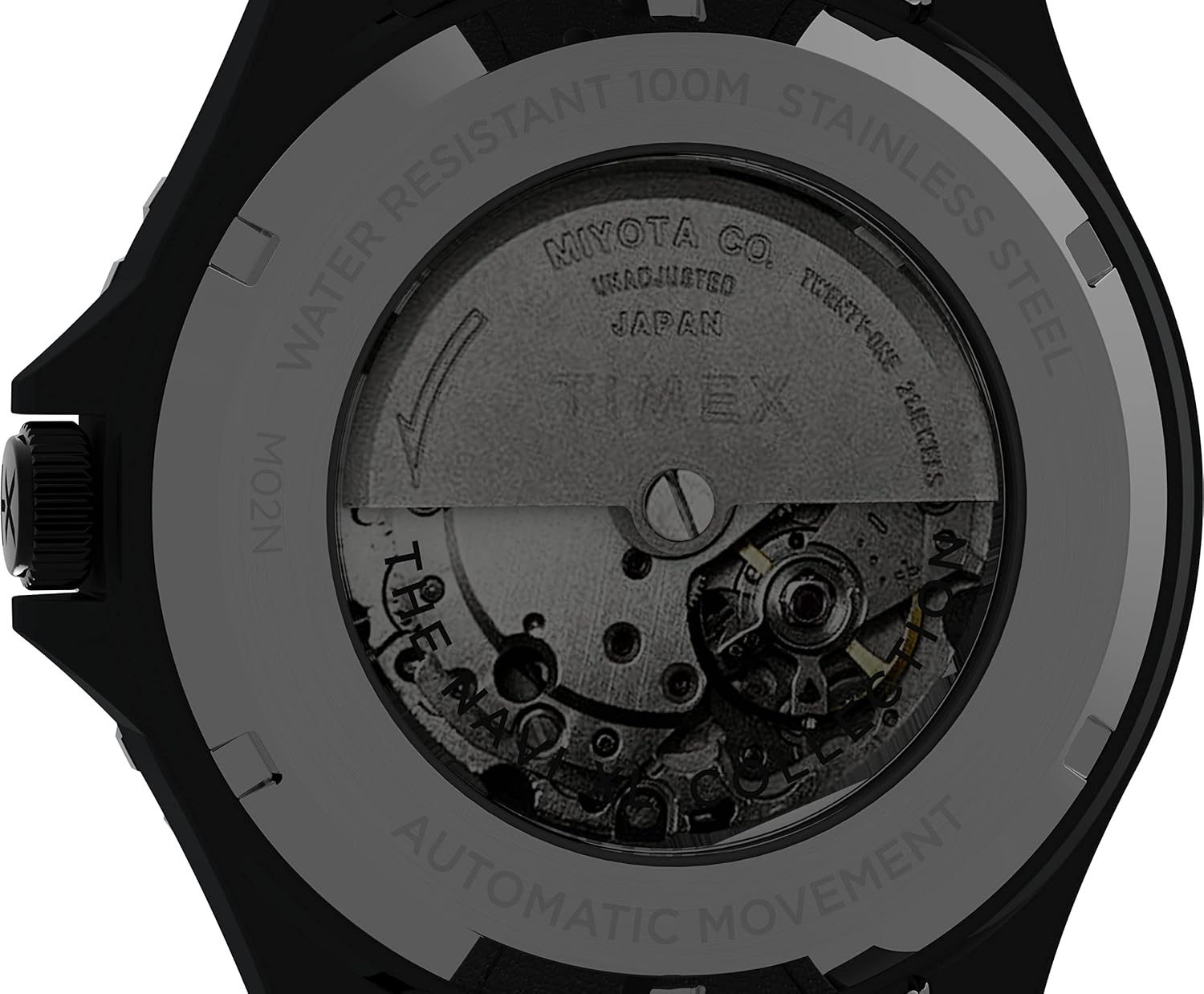 image:imageTimex Mens Navi XL 41mm WatchBlackBlackBlackBlue