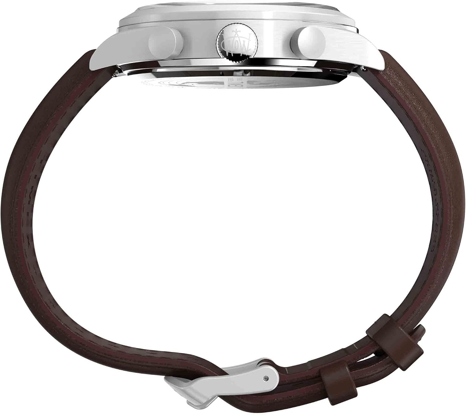 image:imageTimex Mens Waterbury Chronograph 42mm Watch Stainless Steel Bracelet Black Dial Stainless Steel CaseBrownBlueStainless Steel