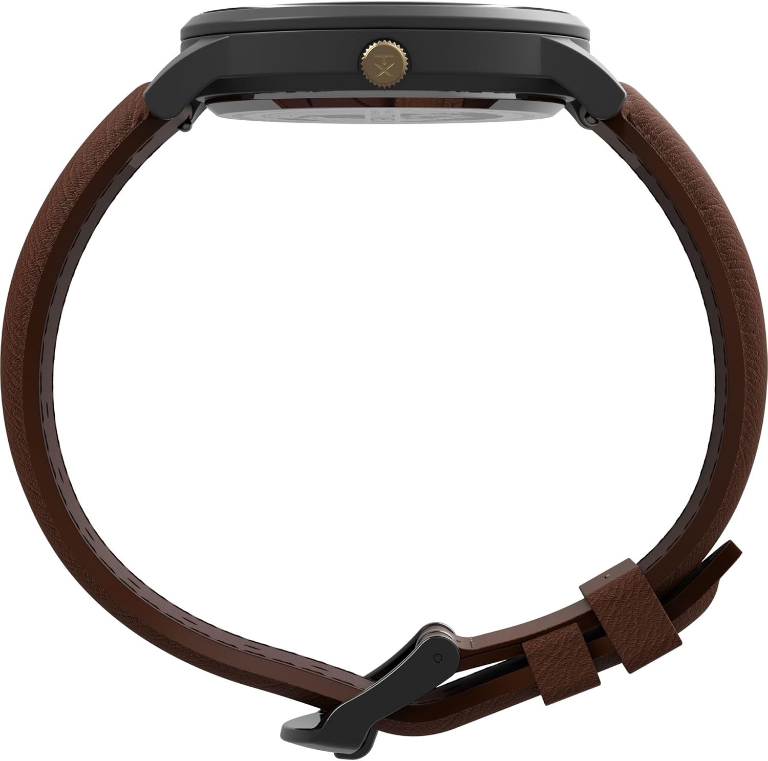 image:imageTimex Mens Waterbury Classic 40mm WatchBrownBlueGunmetal