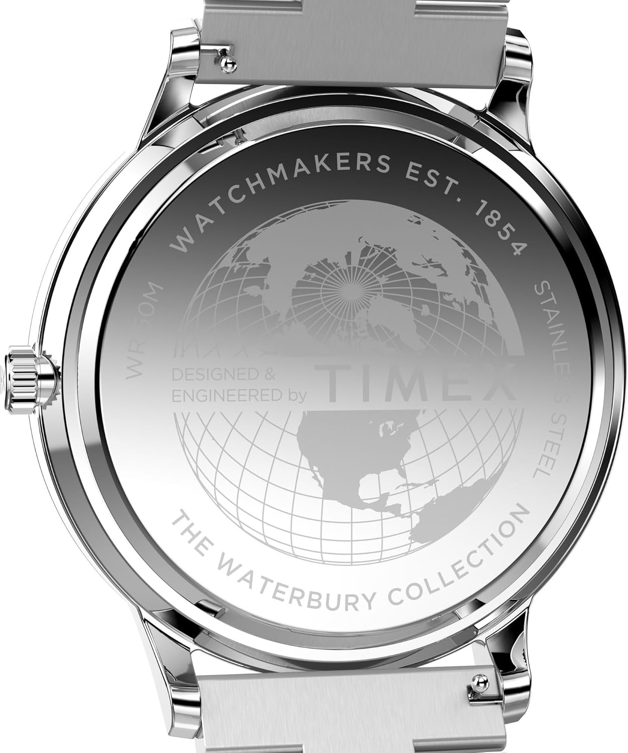 image:imageTimex Mens Waterbury Classic 40mm WatchStainless SteelStainless SteelBlue