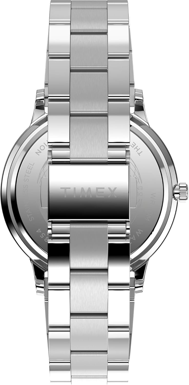 image:imageTimex Mens Waterbury Classic 40mm WatchStainless SteelStainless SteelBlue