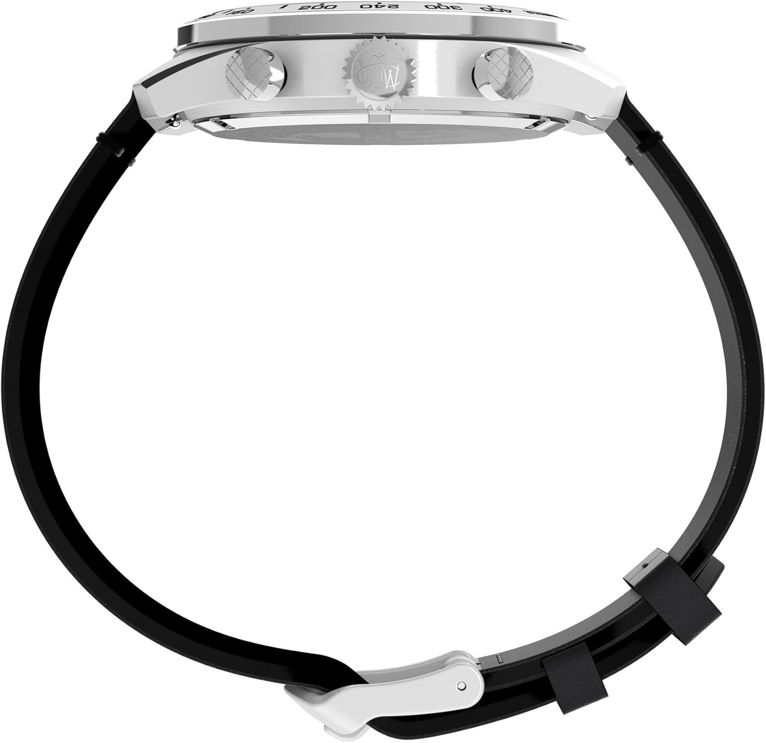 image:imageTimex Mens Waterbury Diver 40mm WatchBlackStainless SteelSilver
