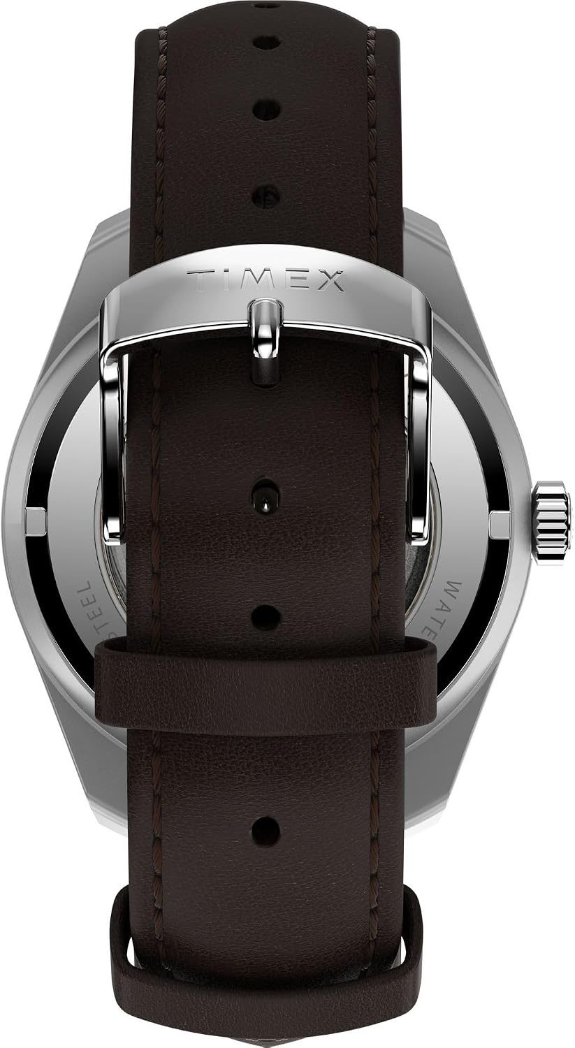 image:imageTimex Mens Waterbury Diver 40mm WatchBrownStainless SteelGreen