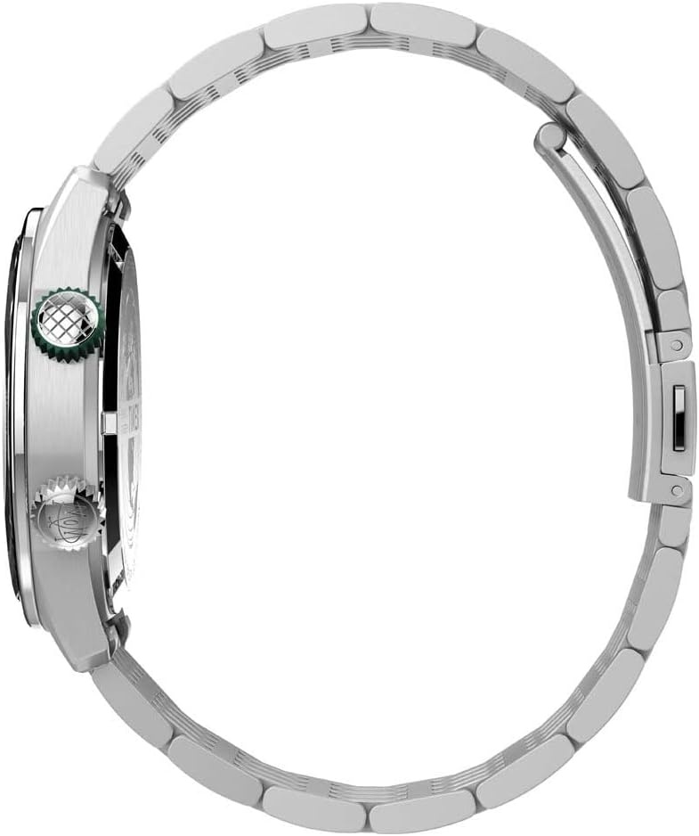 image:imageTimex Mens Waterbury Diver 40mm WatchStainless SteelBlackStainless Steel