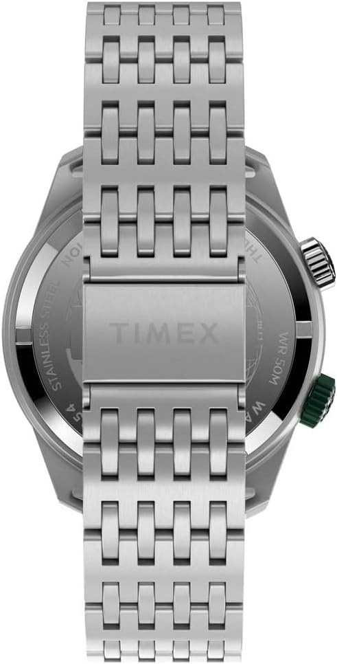 image:imageTimex Mens Waterbury Diver 40mm WatchStainless SteelBlackStainless Steel