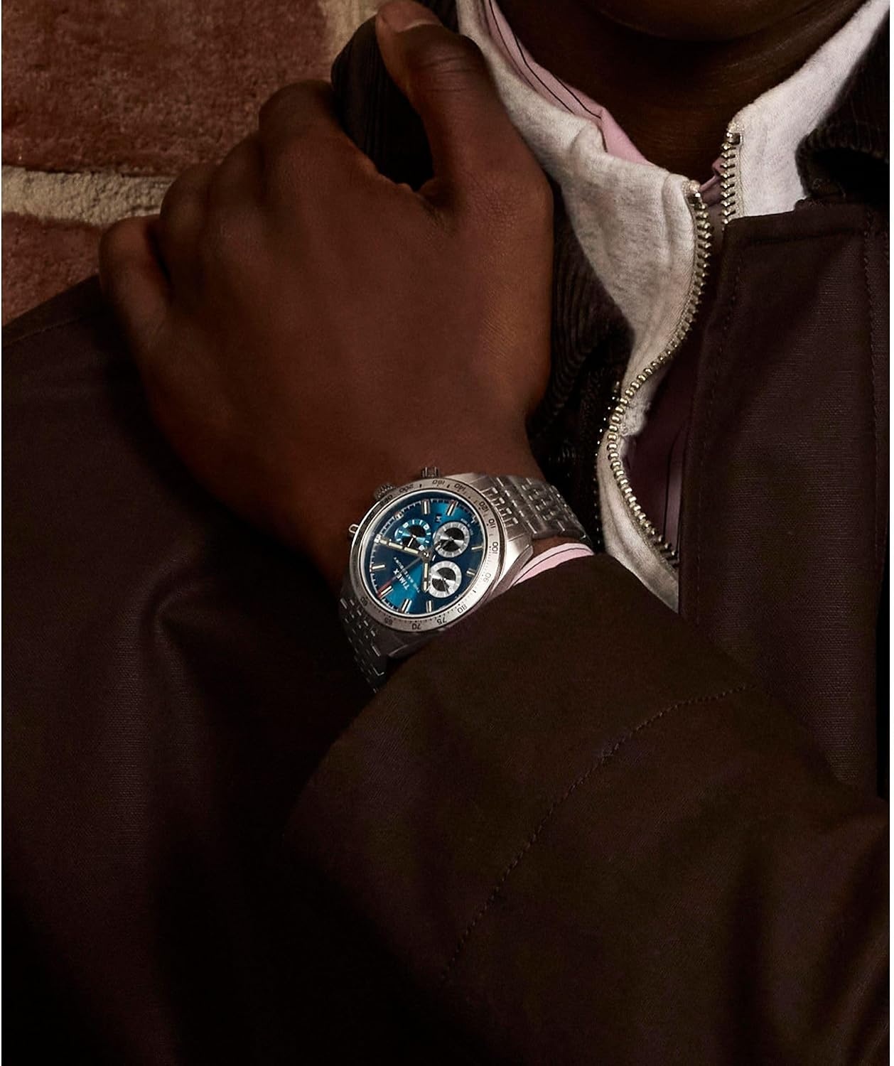 image:imageTimex Mens Waterbury Traditional 41mm WatchStainless SteelStainless SteelBlue