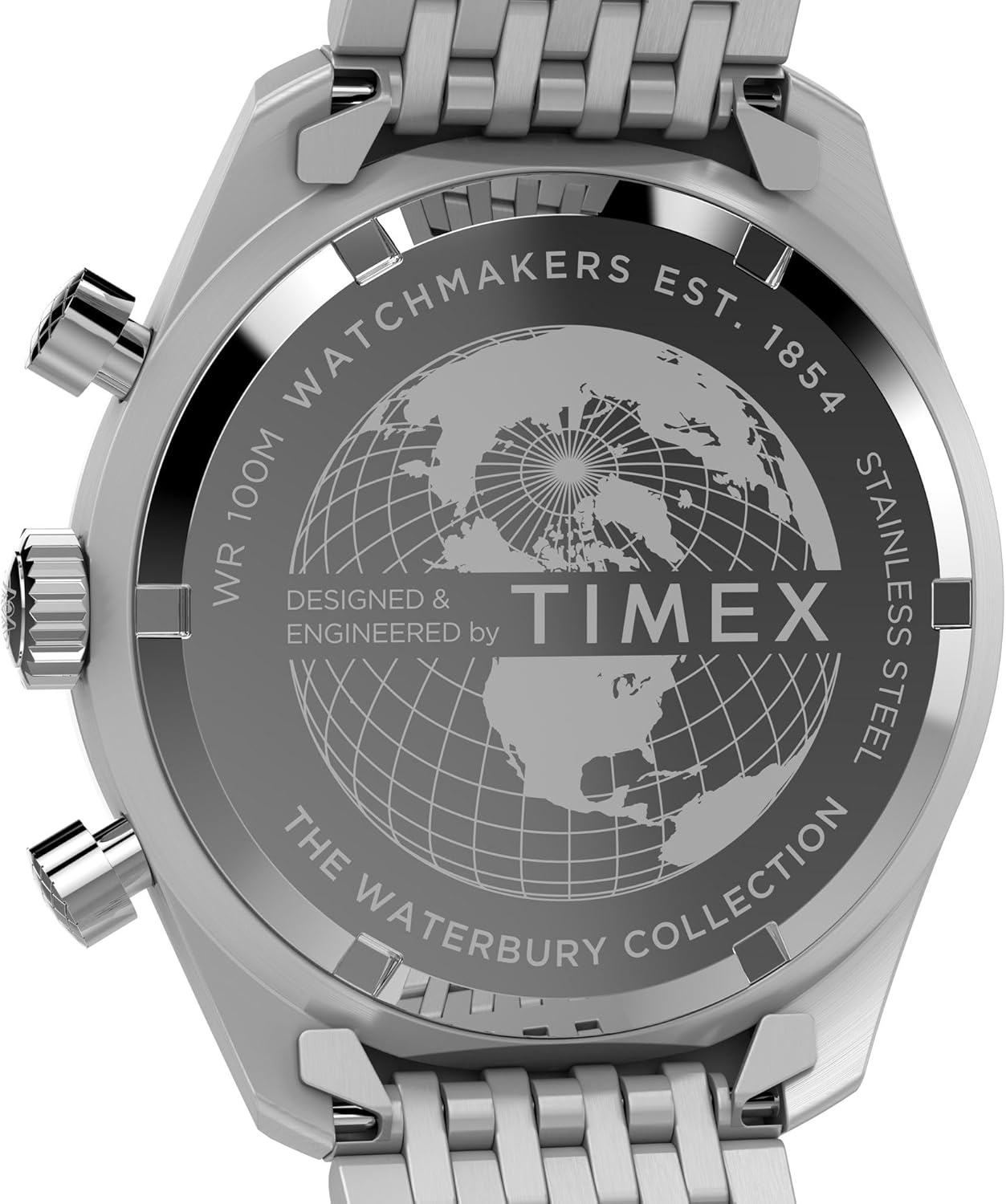 image:imageTimex Mens Waterbury Traditional 41mm WatchStainless SteelStainless SteelSilverTone
