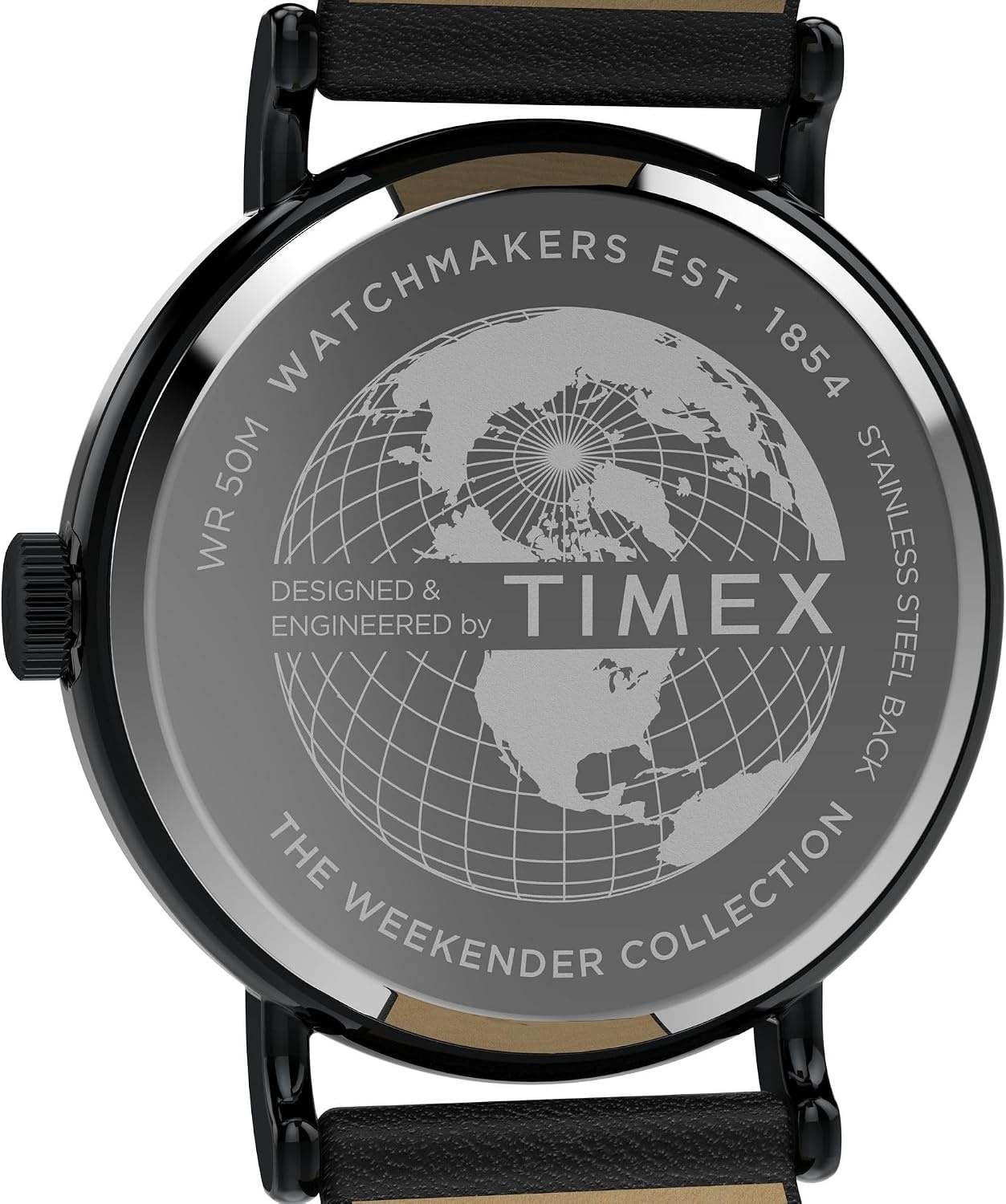 image:imageTimex Mens Weekender 40mm WatchBlackBlackBlackDial Graphic