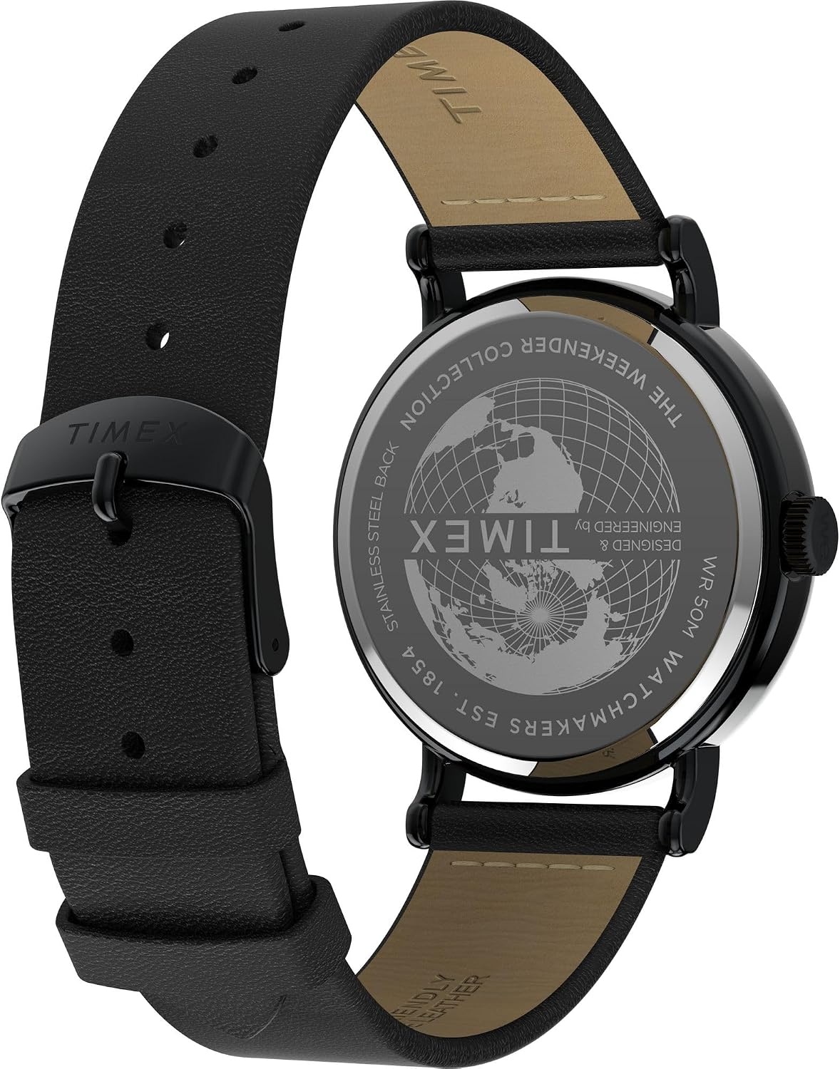 image:imageTimex Mens Weekender 40mm WatchBlackBlackBlackDial Graphic