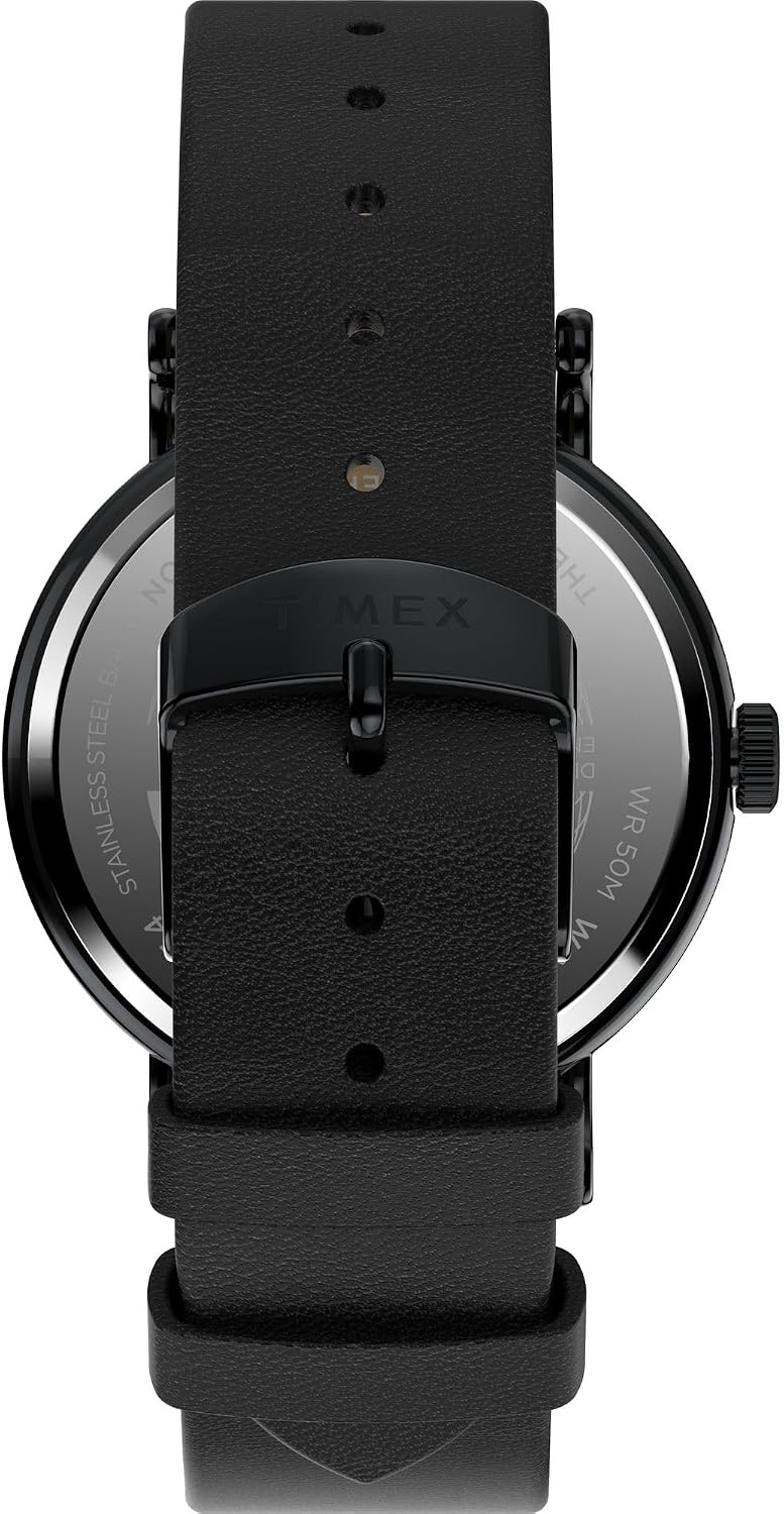 image:imageTimex Mens Weekender 40mm WatchBlackBlackBlackDial Graphic