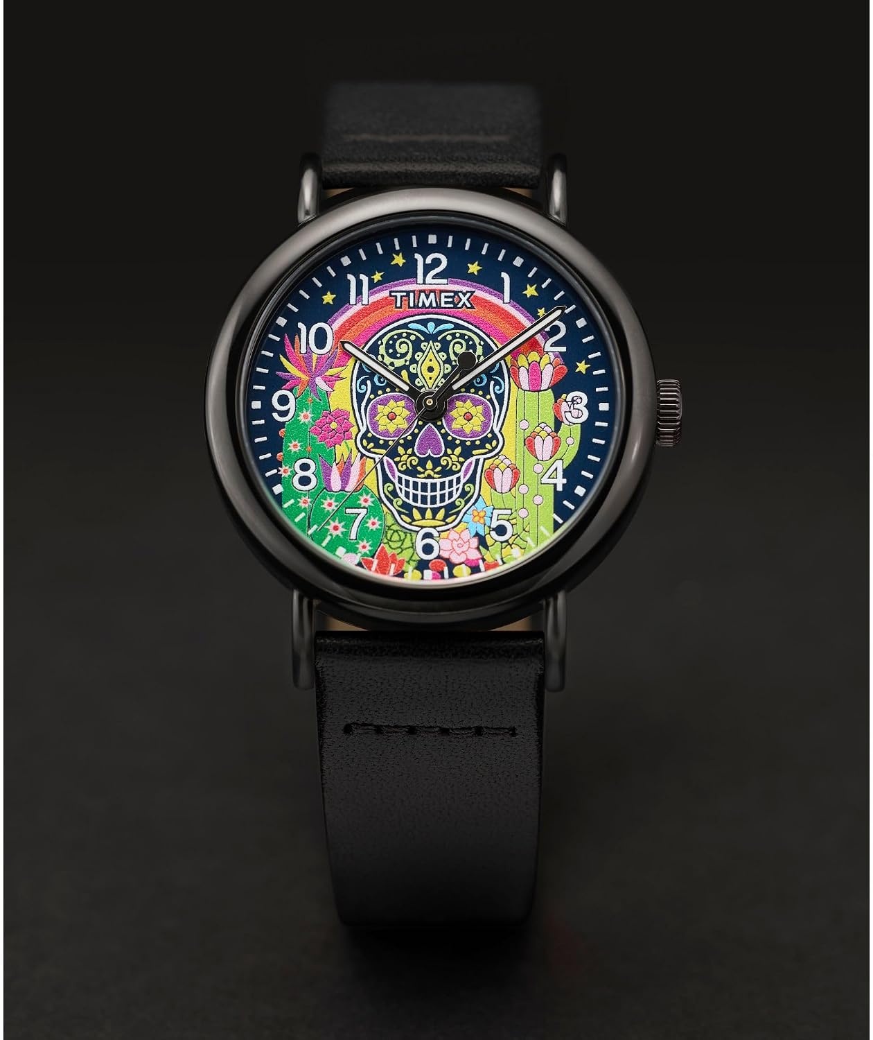 image:imageTimex Mens Weekender 40mm WatchBlackBlackBlackDial Graphic
