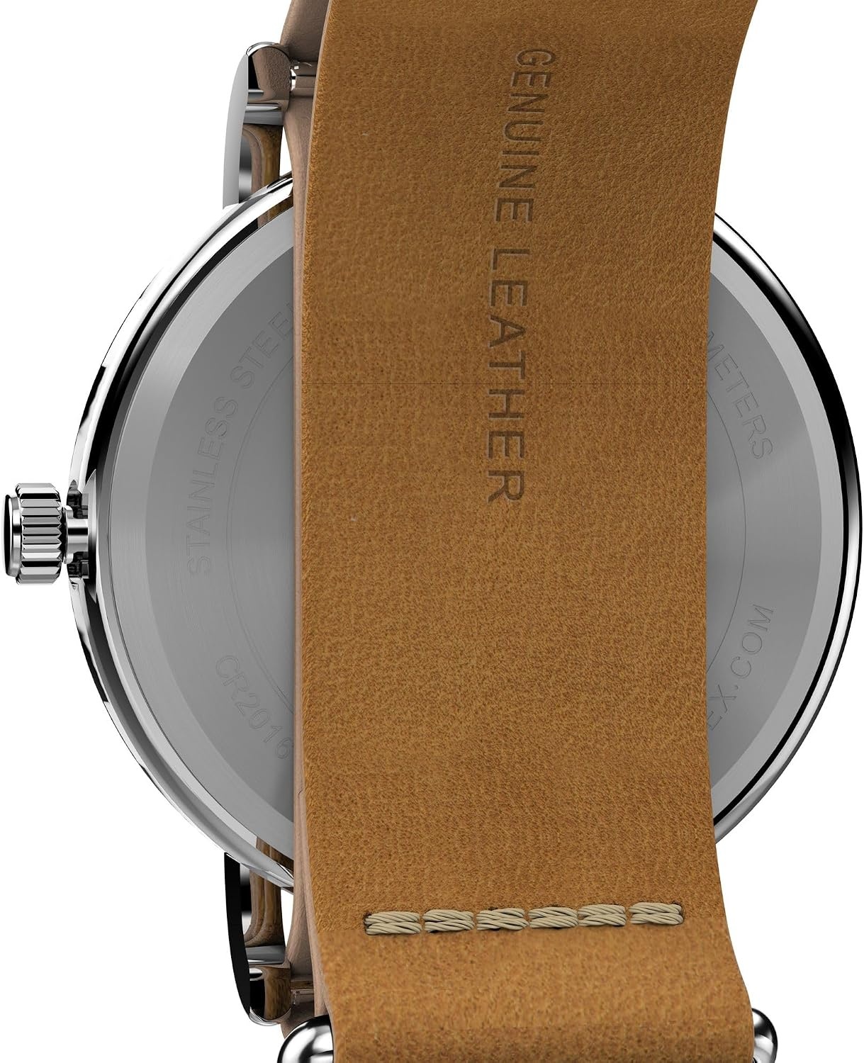 image:imageTimex Mens Weekender 40mm WatchTanSilverToneCream