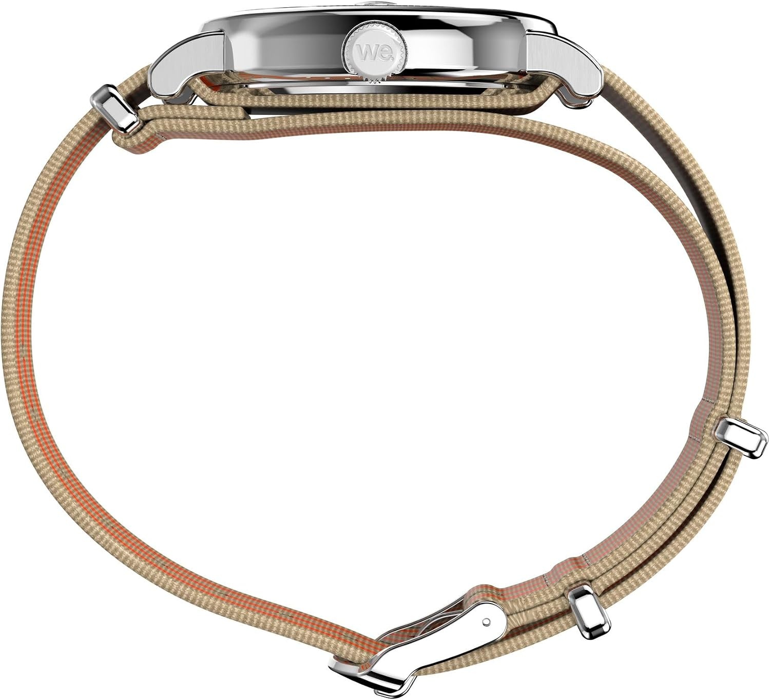 image:imageTimex Mens Weekender 40mm WatchTanSilverToneWhite