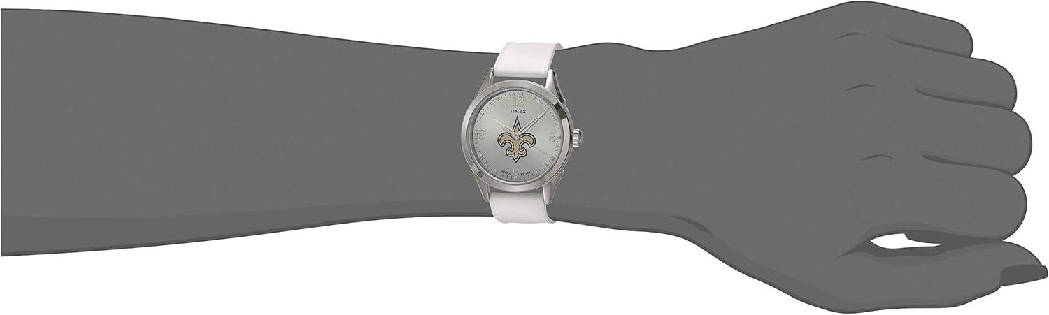 image:imageTimex NFL Womens 40mm Athena WatchNew Orleans Saints
