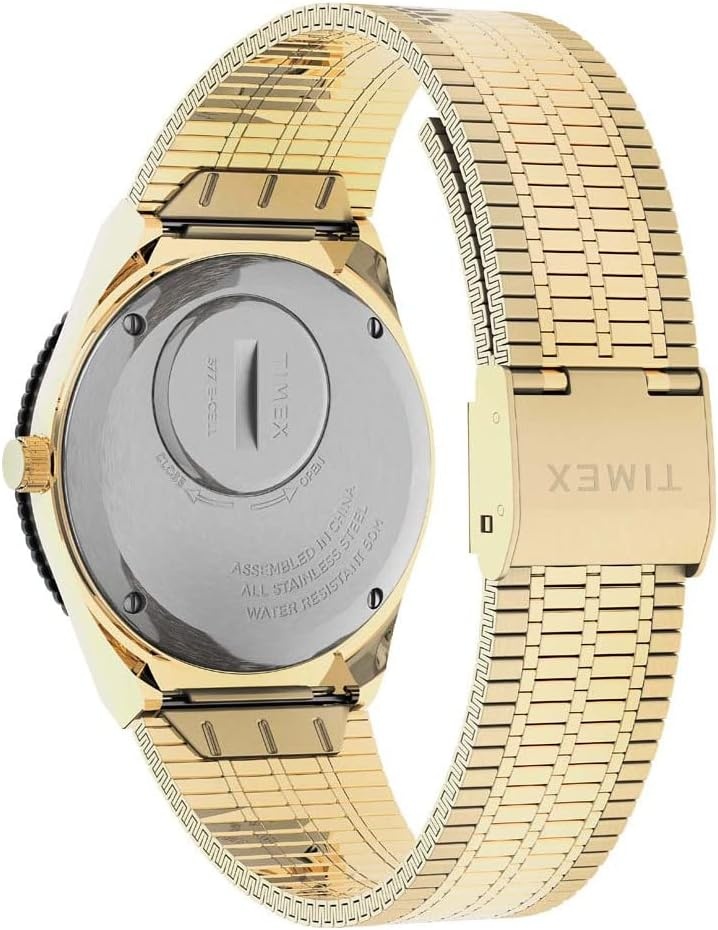 image:imageTimex Q Womens 36mm WatchGoldToneCream