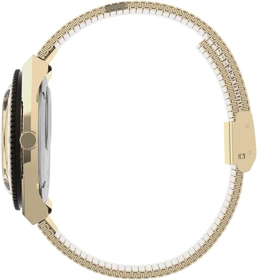 image:imageTimex Q Womens 36mm WatchGoldToneCream
