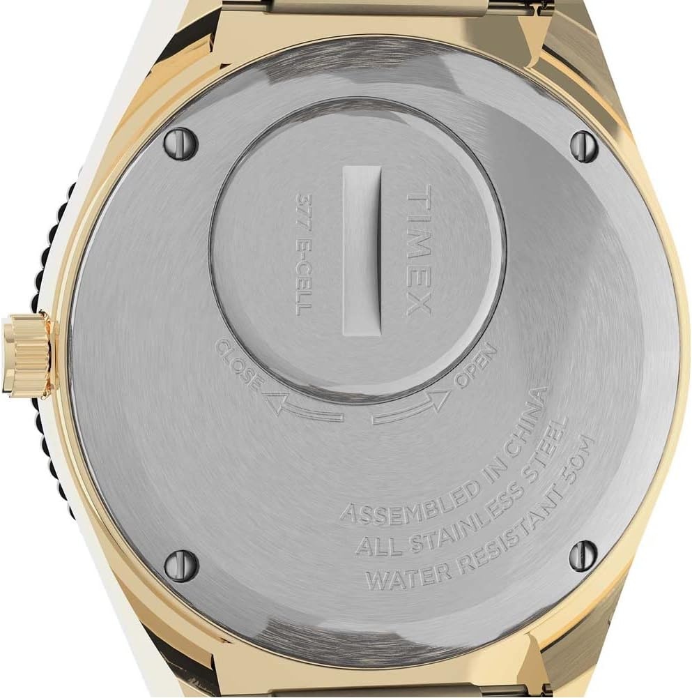 image:imageTimex Q Womens 36mm WatchGoldToneCream