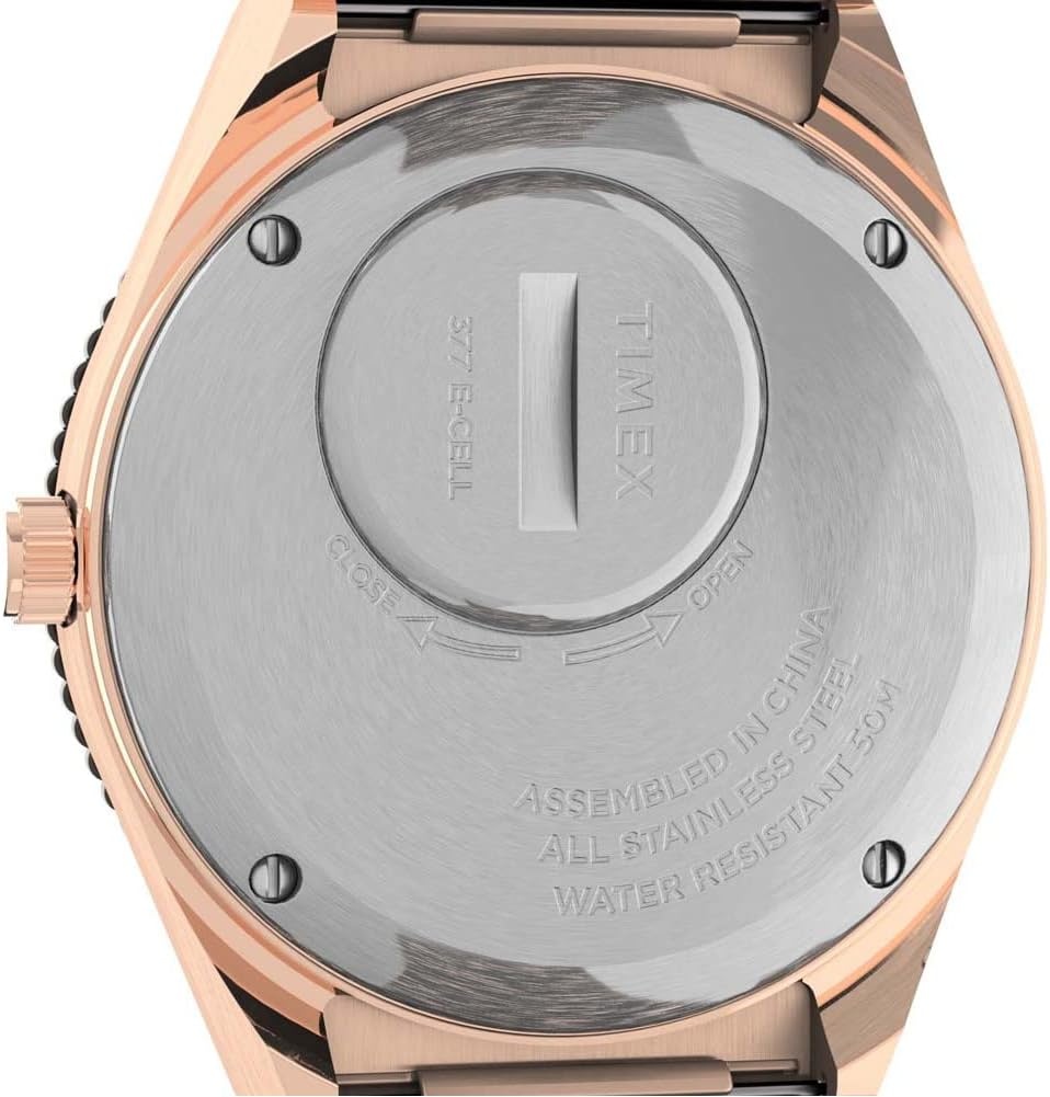 image:imageTimex Q Womens 36mm WatchRose GoldToneCream