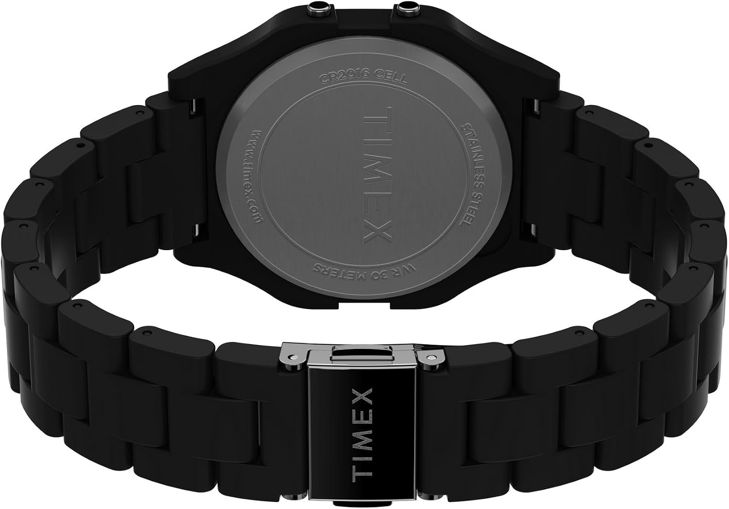 image:imageTimex T80 34mm Watch with Stainless Steel BraceletBlack
