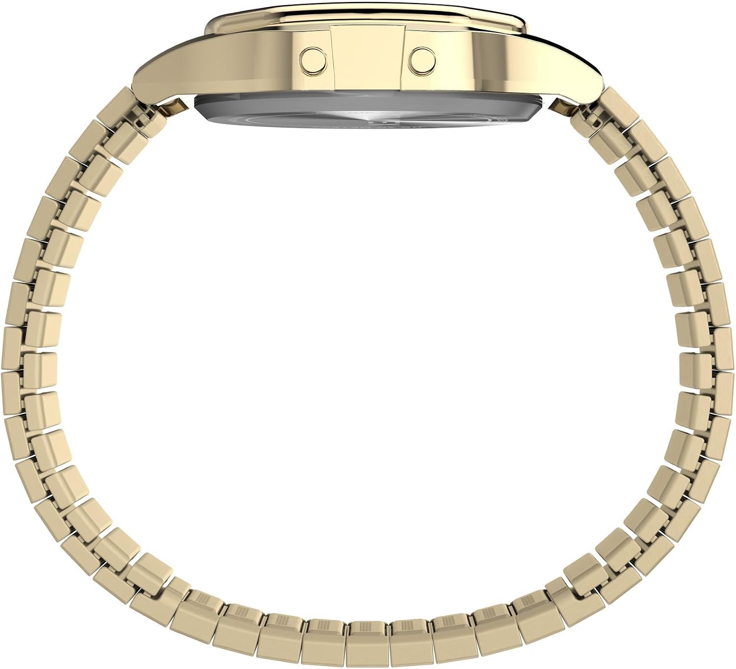 image:imageTimex T80 34mm Watch with Stainless Steel BraceletGoldToneGoldToneDigital