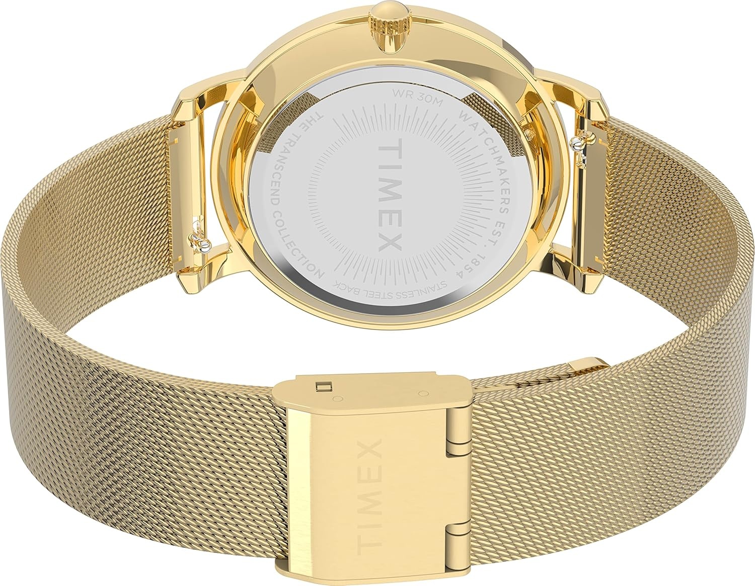 image:imageTimex Transcend 34mm Womens Analog Watch Stylish Modern DesignGoldblack