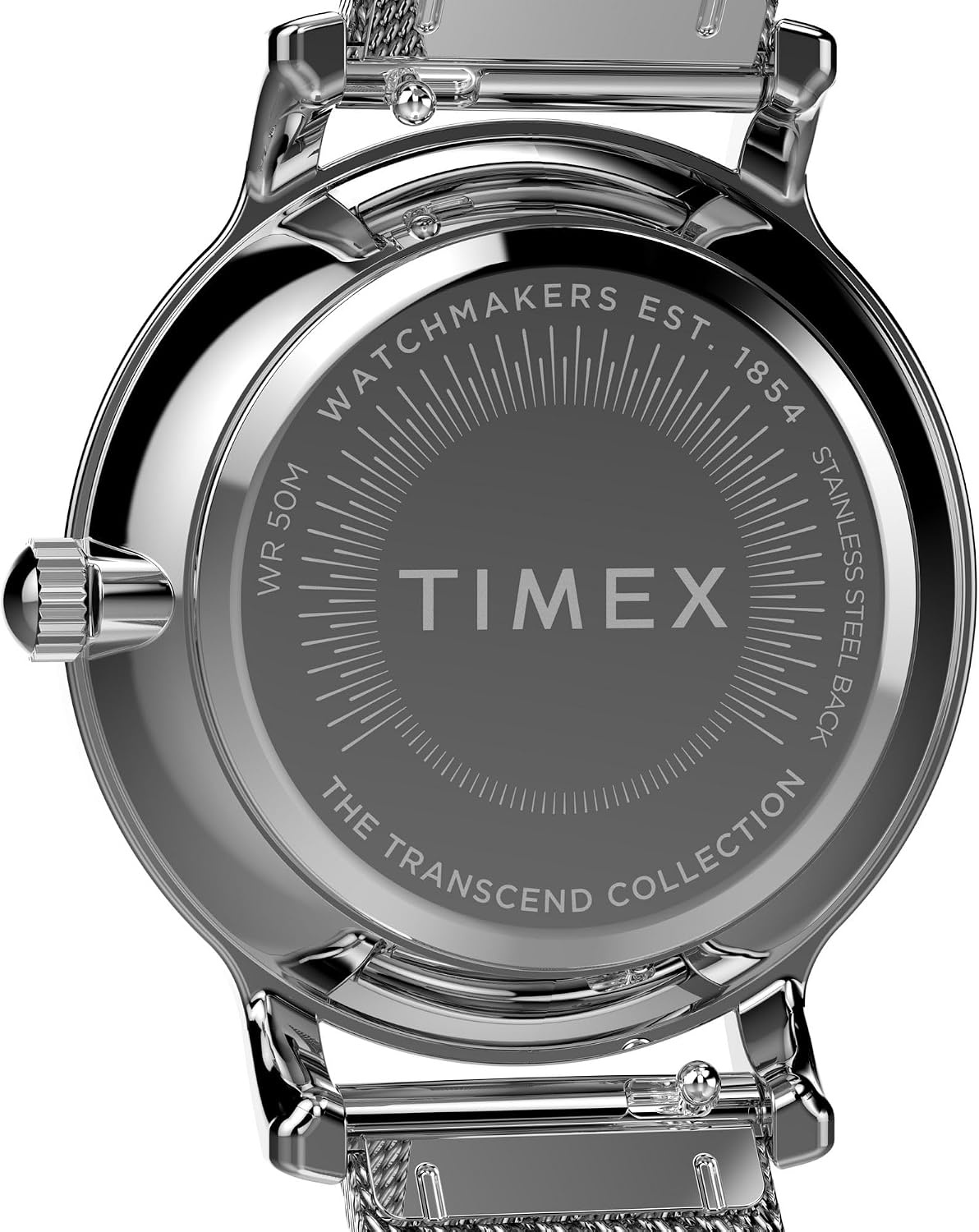 image:imageTimex Transcend 34mm Womens Analog Watch Stylish Modern DesignSilverToneSilverToneSilverTone