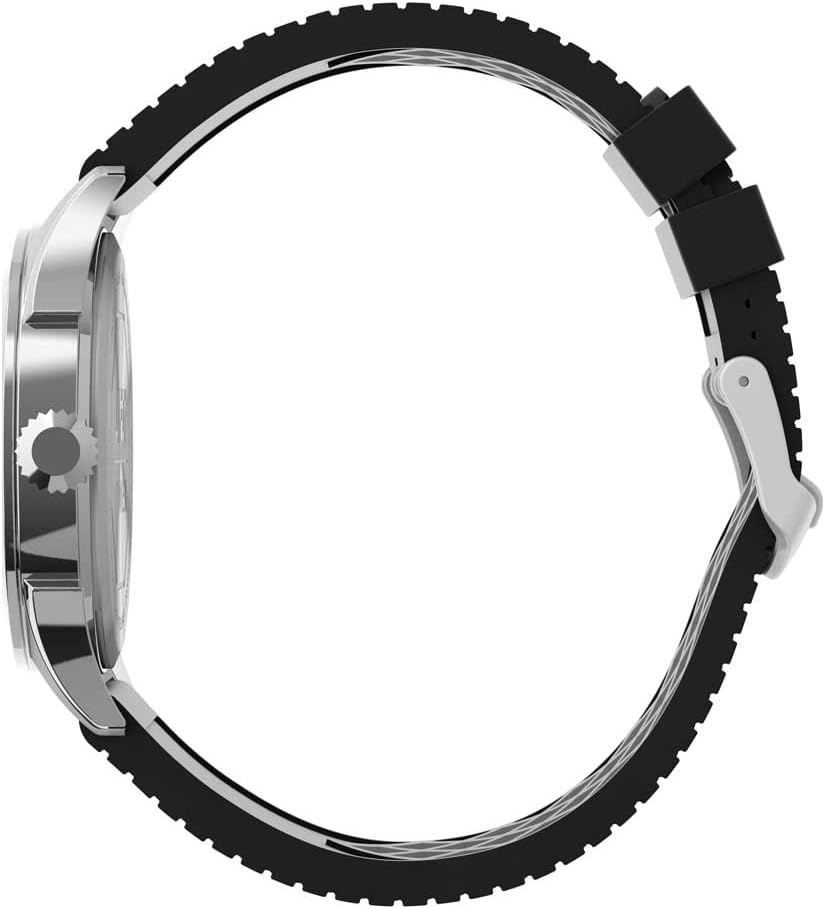 image:imageTimex UFC Mens Athena 42mm WatchBlackSilverTone