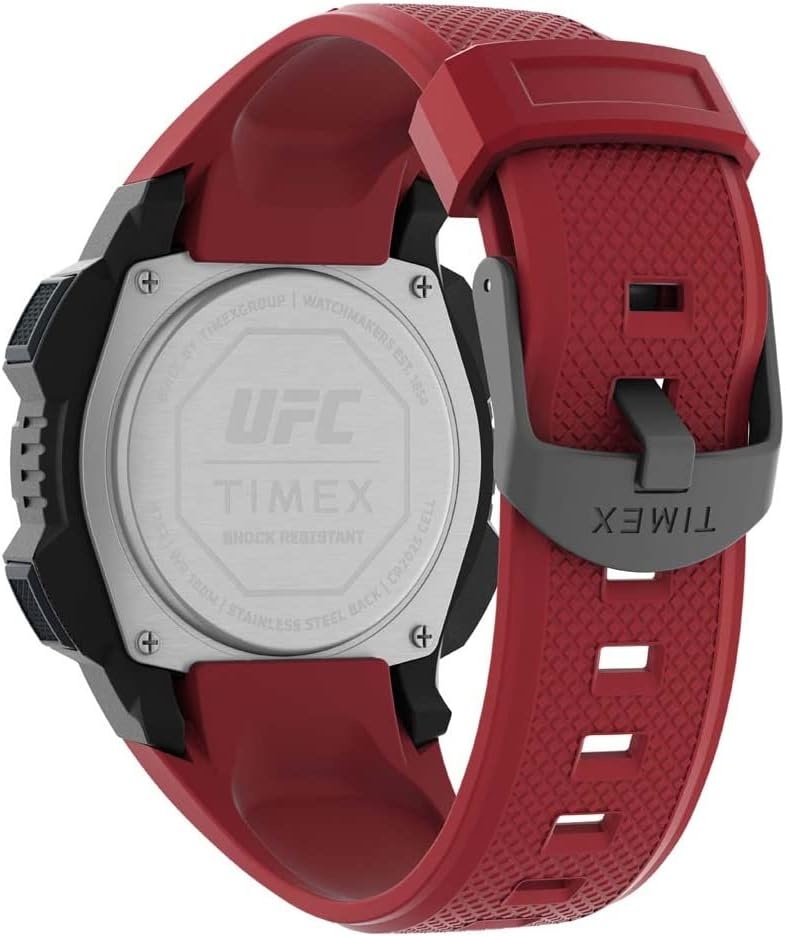 image:imageTimex UFC Mens Core Shock 45mm WatchRedDigitalBlack