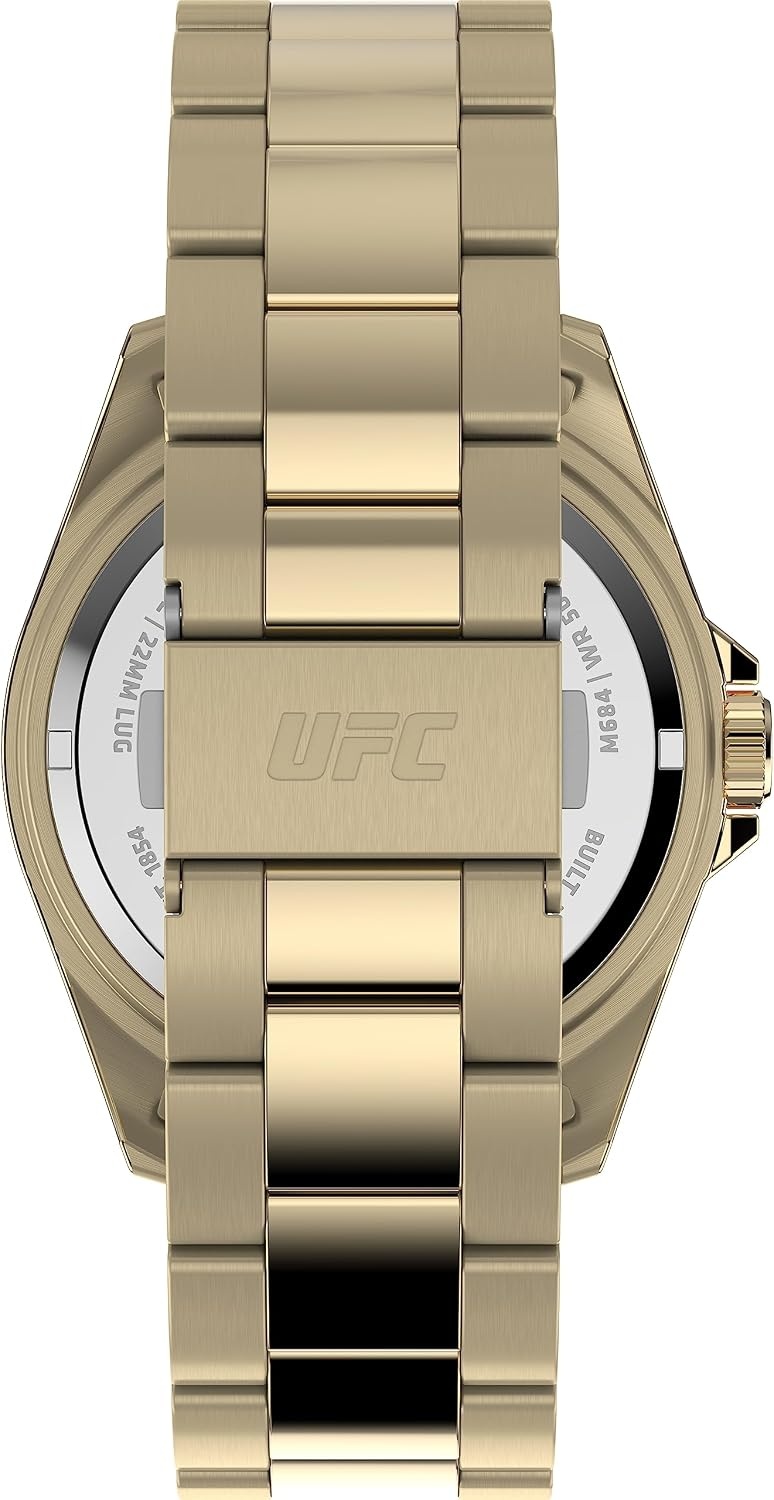 image:imageTimex UFC Mens Debut 42mm WatchGoldToneBlackGoldTone