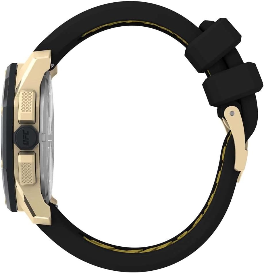 image:imageTimex UFC Mens Icon 45mm WatchBlackGoldTone