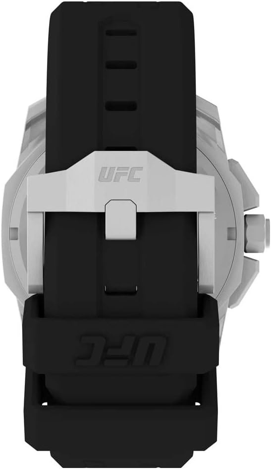 image:imageTimex UFC Mens Icon 45mm WatchRedBlackSilverTone