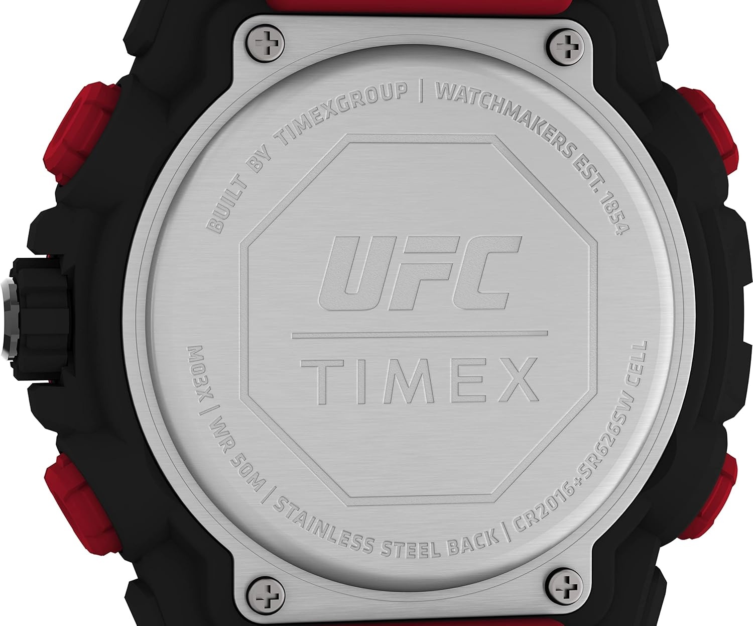 image:imageTimex UFC Mens Impact 50mm WatchRedBlackBlack