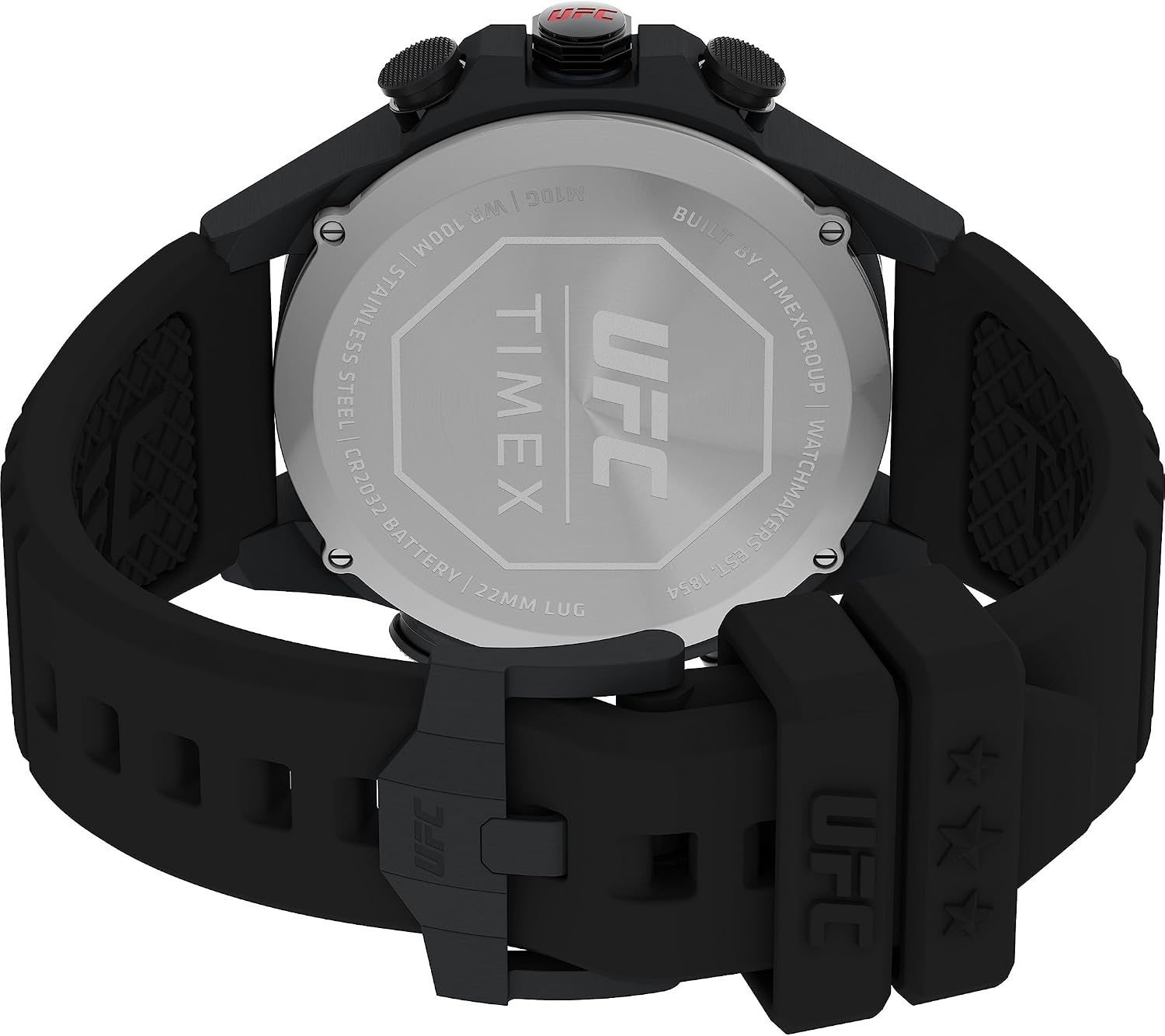 image:imageTimex UFC Mens Kick 49mm WatchBlackDigitalBlack