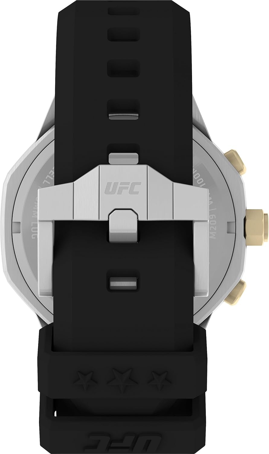image:imageTimex UFC Mens King 45mm WatchBlackBlackSilverTone
