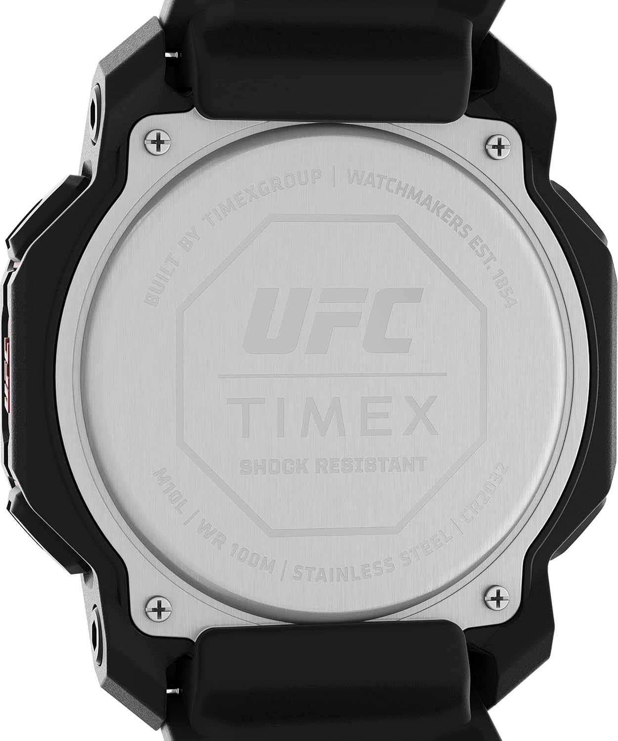image:imageTimex UFC Mens Knockout 48mm WatchBlackDigitalBlackRed