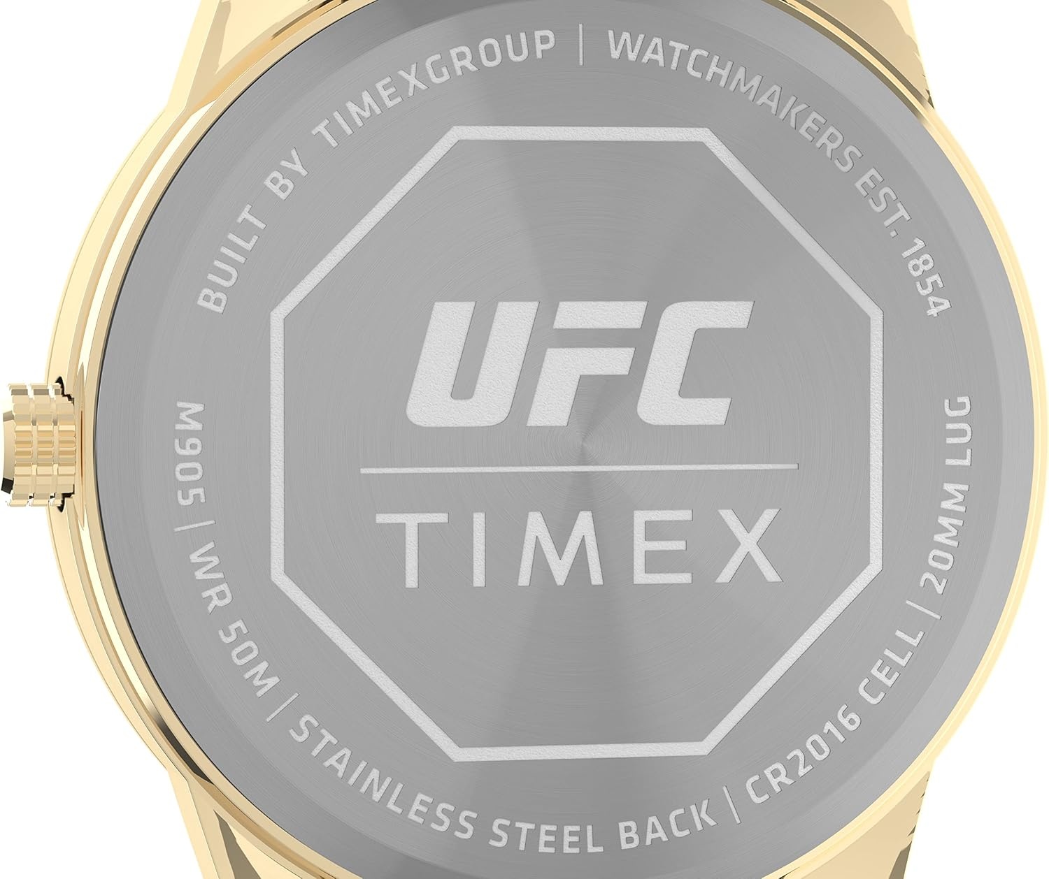 image:imageTimex UFC Mens Legend 42mm WatchGoldToneBlackGoldTone