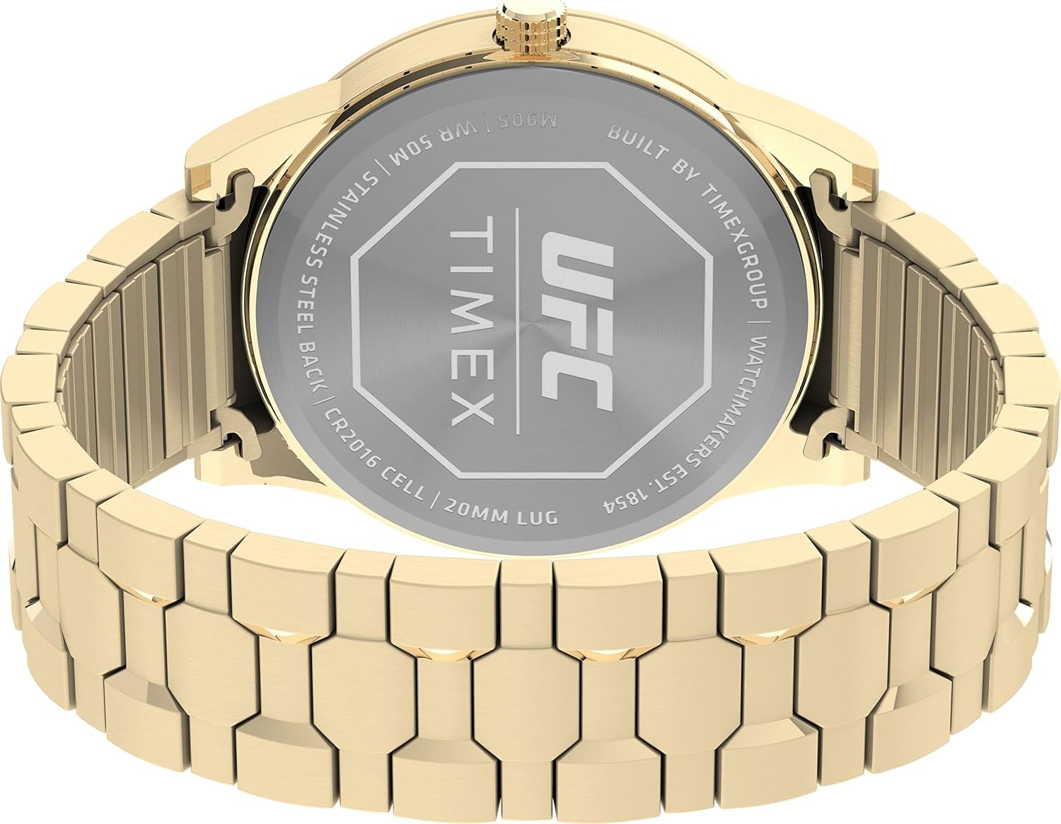 image:imageTimex UFC Mens Legend 42mm WatchGoldToneBlackGoldTone