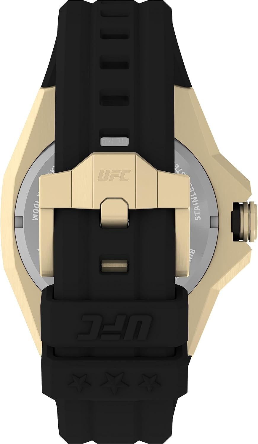 image:imageTimex UFC Mens Pro 44mm WatchBlackGoldToneGoldTone