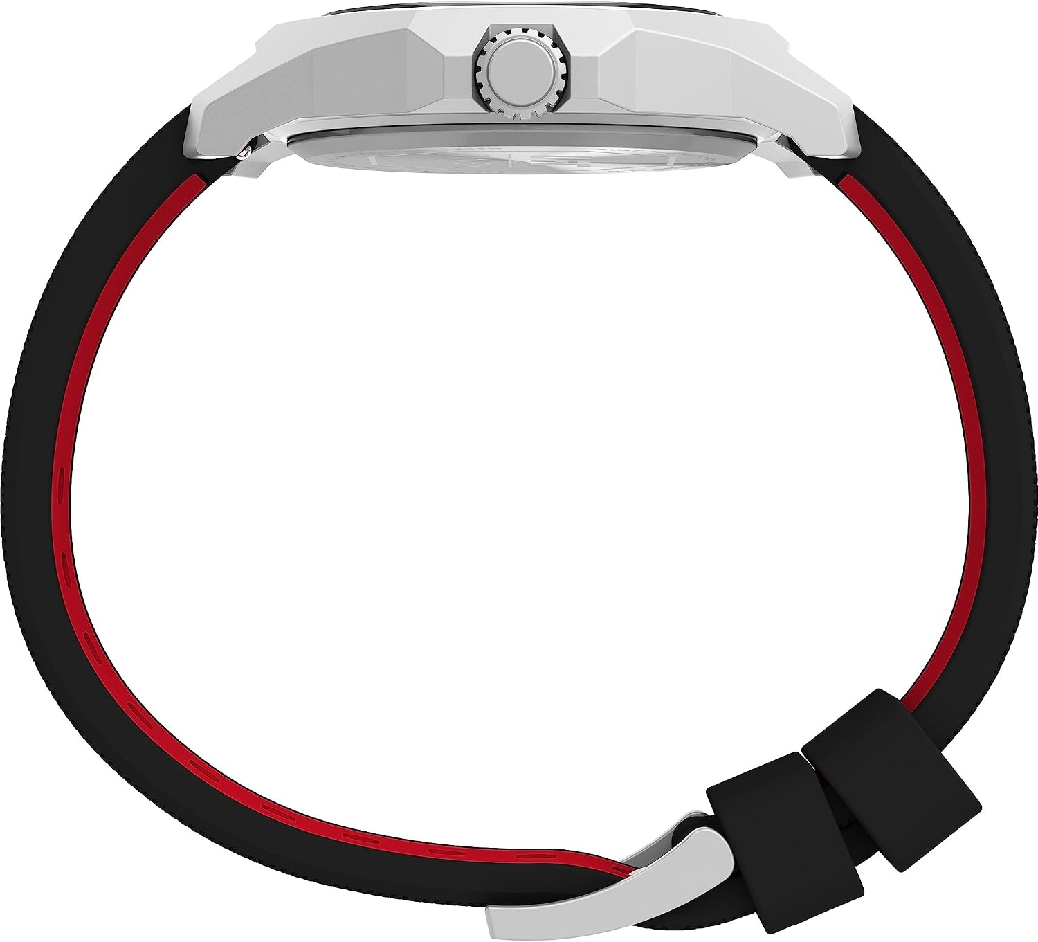 image:imageTimex UFC Mens Reveal 41mm WatchBlackBlackSilverTone